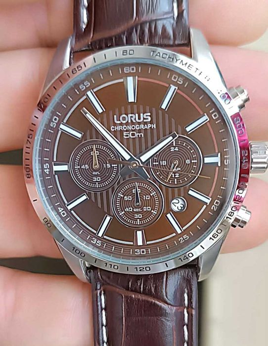 Lindo relógio LORUS chronograph Original (Grupo Seiko) - Impecável!