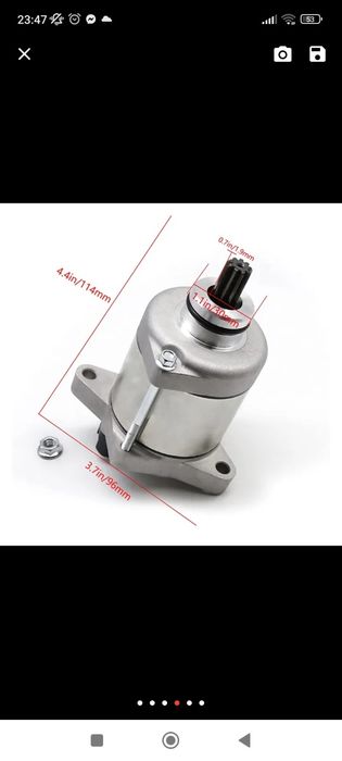 Motor arranque KTM Husqvarna