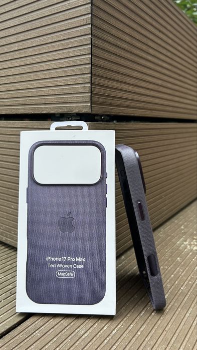 Etui z tkaniny TechWoven z MagSafe do iPhone’a 17 Pro Max Purple