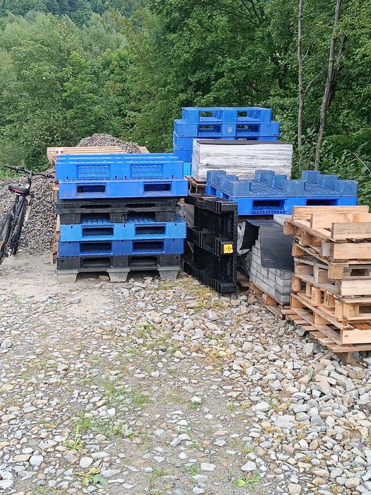 Paleta 120x80 plastikowa czarna lub inna posiadam różne wymiary !