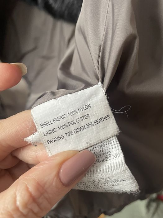 Натуральний пуховик  пух+ перо