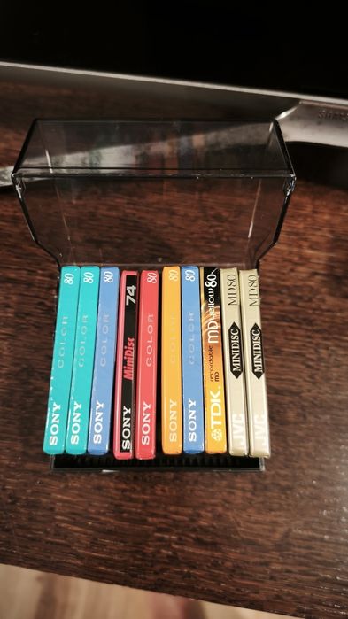 Mini disc,  Sony, TDK, JVC