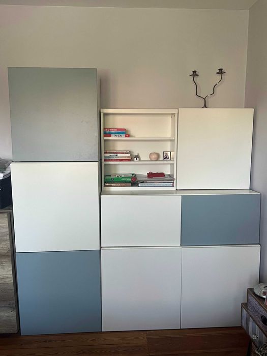 Szafki modułowe na klik Besta Ikea