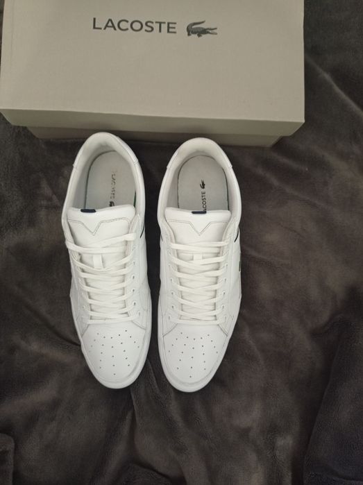 Buty Lacoste Chaymon rozmiar 45 skóra białe skórzane j Nowe męskie 29