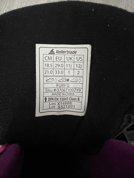 Дитячі розсувні ролики Rollerblade FURY G