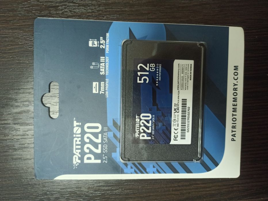 SSD Patriot P220 512GB
