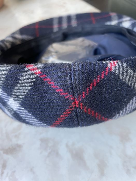 Kaszkiet Burberry/Burberrys M 100% wełna