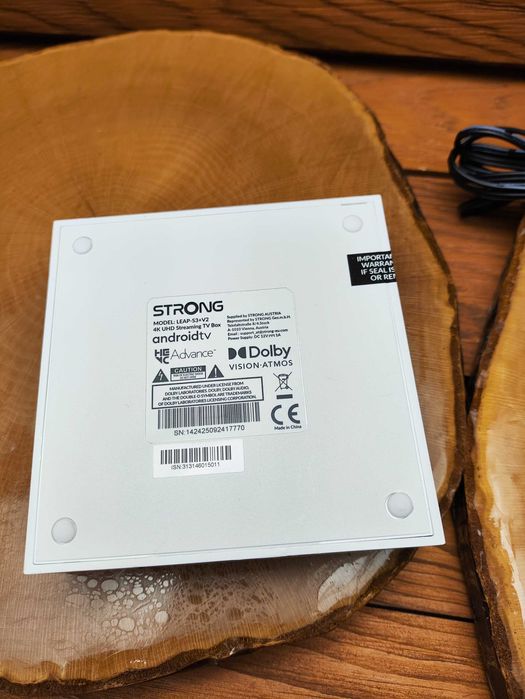 Strong LEAP S3 + V2 4K 16GB Google TV GeForce NOW Dolby Atmos IPTV Chromecast