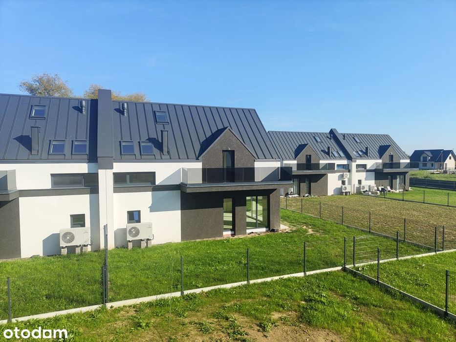 *OSTATNI*Dom jednorodzinny w zabudowie bliźniaczej-130m2 pierwszy etap