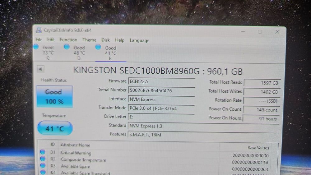 SSD 960GB  M.2  SEDC1000BM8/960G Super cena!