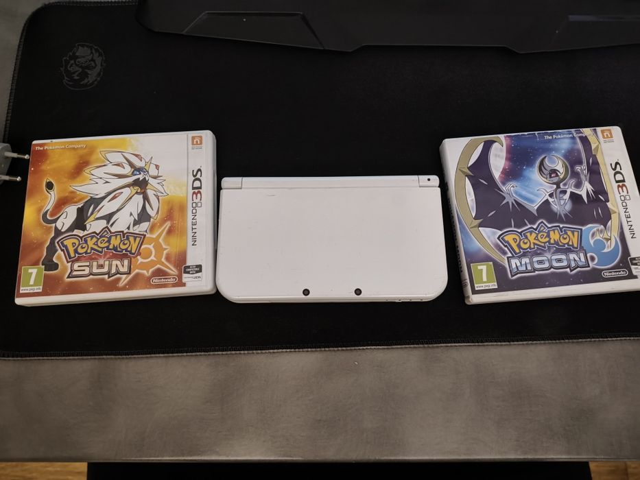 Konsola Nintendo New 3ds XL + 2 gry Pokemon