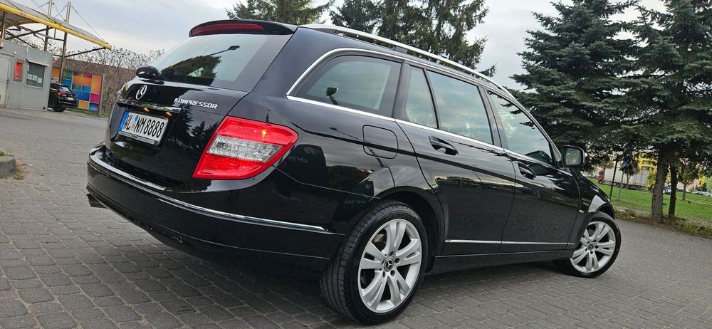 Mercedes-Benz Klasa C 1.8-15KM*Ksenon*Tempomat*Półskóra*Czujniki*Serwis*2 kluczyki*