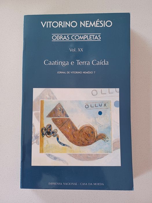 Livro Caatinga e Terra Caida- Vitorino Nemésio