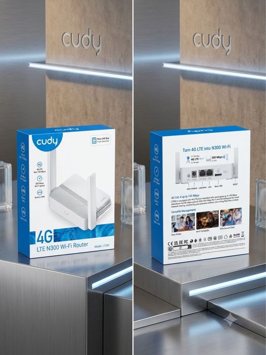 Router 4G LTE Cudy LT300 – Bezprzewodowy Internet w każdym miejscu!