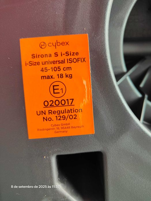 Cybex Sirona S rotativa