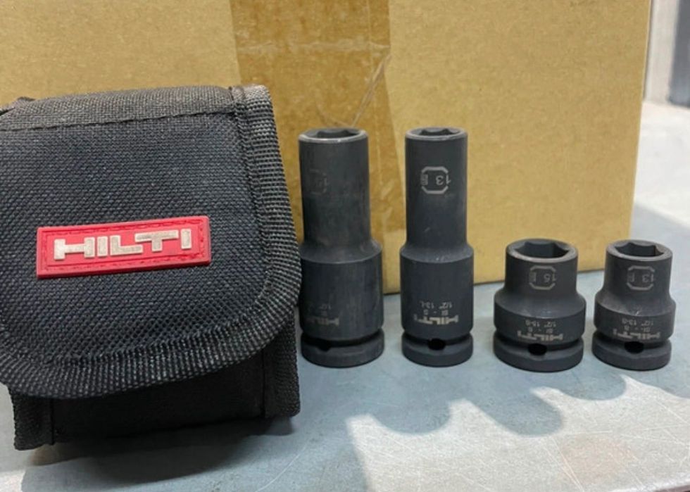 CONJUNTO HILTI (Chaves de impacto e bites)