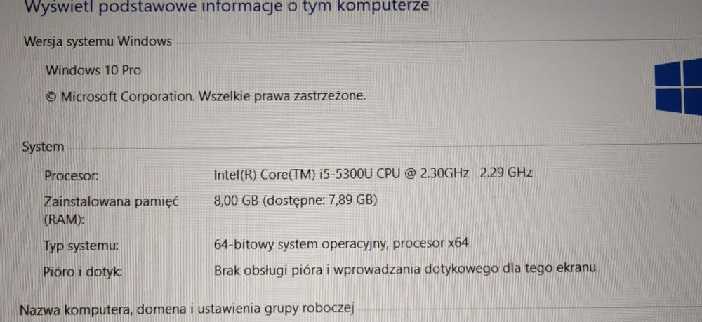 Laptop Dell Latitude E5450