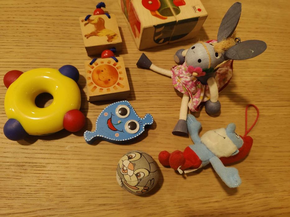 Conjunto de brinquedos vintage