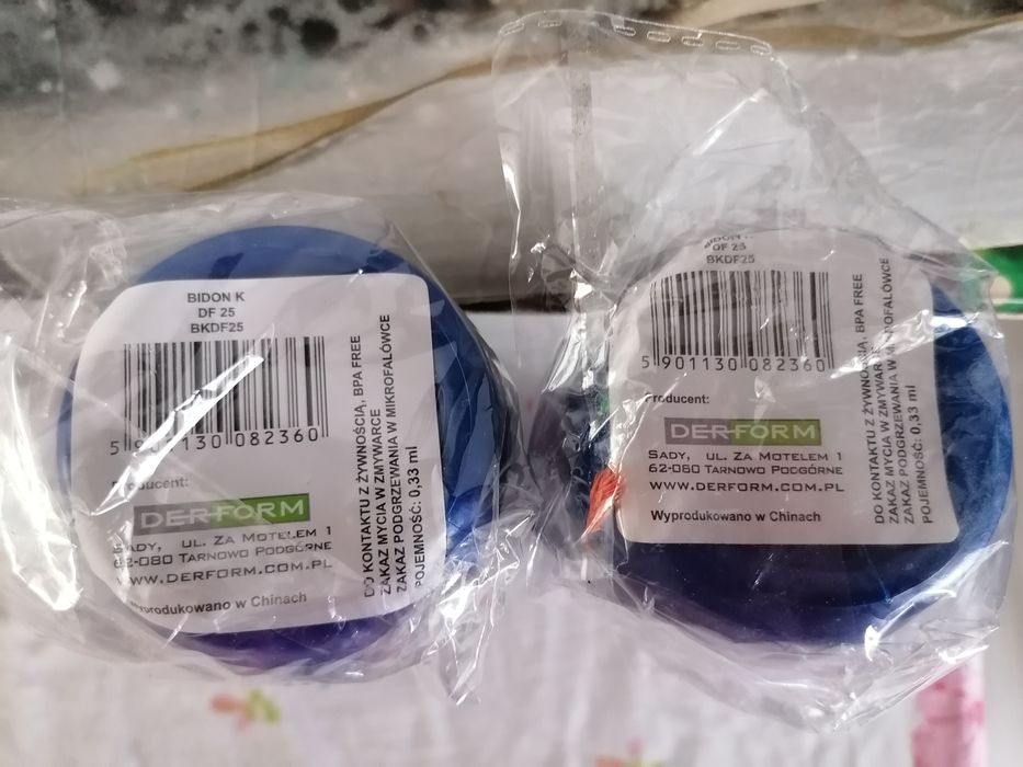 Bidony i śniadaniówki dla chlopca