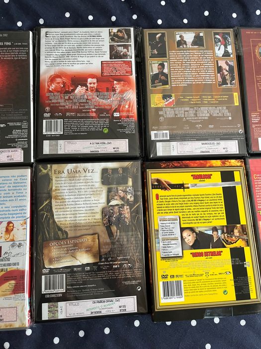 DVDs Tarantino, Spike Lee, David Lynch, Terry Gilliam, Paul Thomas And