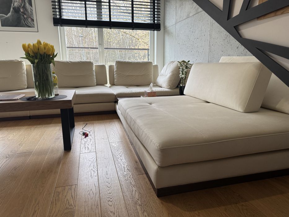 Sofa duża naroznik 400x350 ruchome zaglowki ERMES BLANCHE