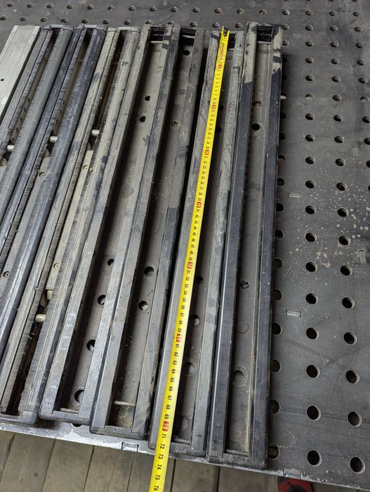 Салазки алюмінієві для кріплення автосидінь Renault espace 4