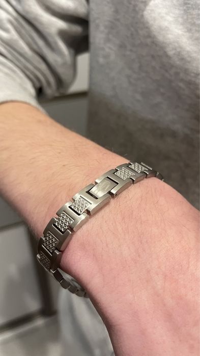 Męska bransoleta Lacoste