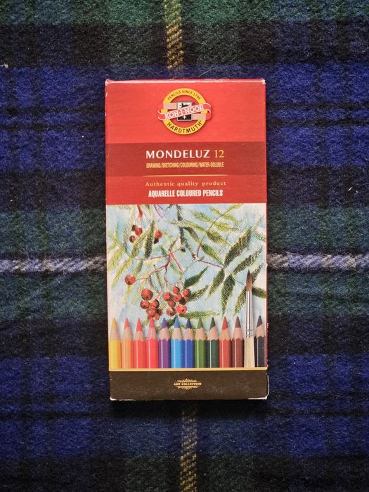Kredki akwarelowe Koh-i-Noor Mondeluz 12 sztuk