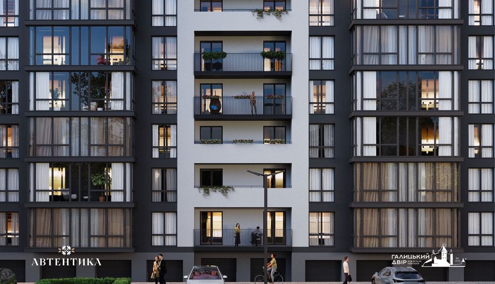 Однокімнатна квартира, Крихівці, від забудовника