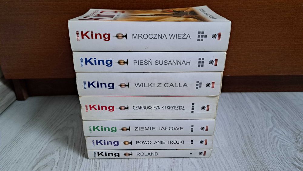 7x Stephen King Mroczna wieża 7 Pieśń Susannah Wilki z Calla Powołanie