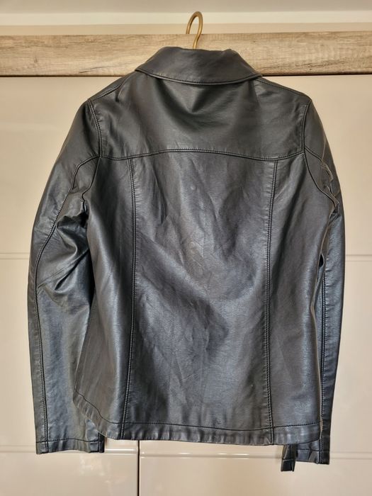 kurtka damska ekoskóra czarna gareda l xl nowa