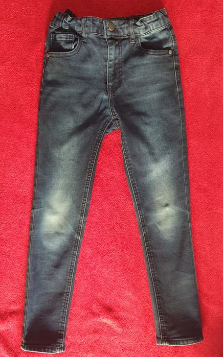 Reserved, wygodne spodnie na gumce r 128 cm