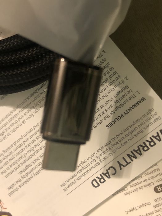 Przewód Baseus 2m/6A usb do usb-c PD i QC pudełko