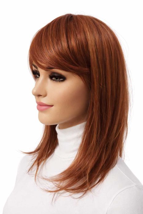 Topper, dopinka , tupet z grzywką Super Boondi w kolorze terracota