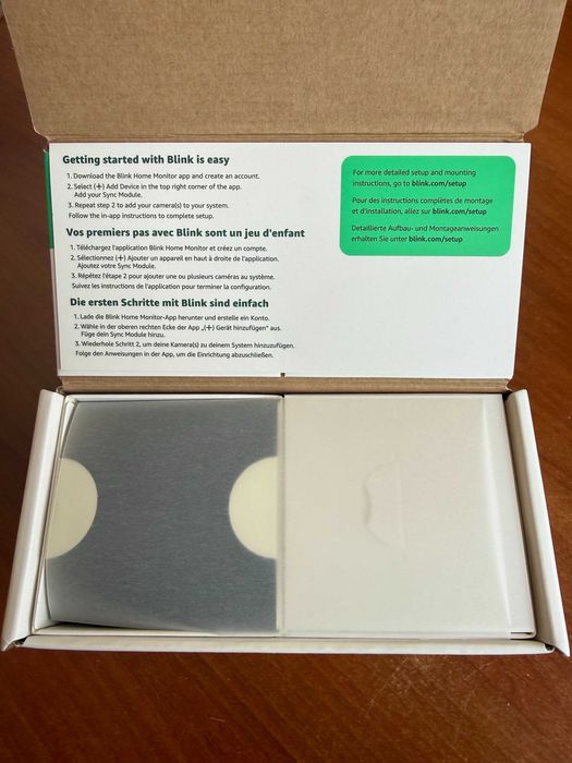 Blink Outdoor 4 + Sync Module Core497193103267604484