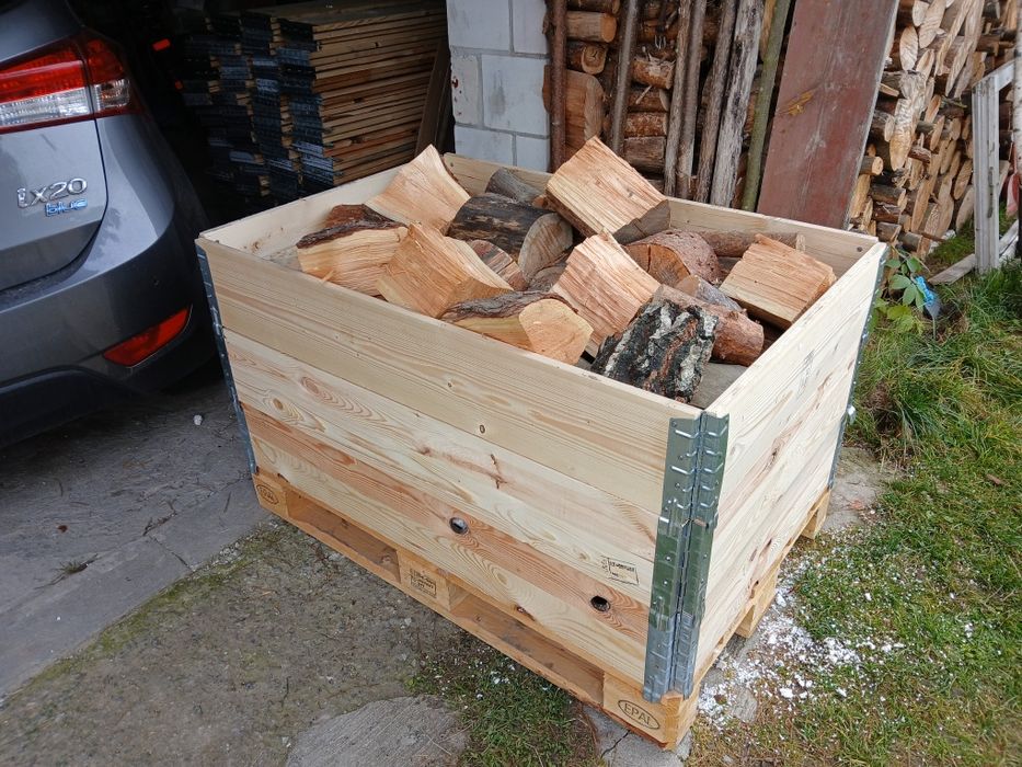 Nadstawki paletowe Inspekty Donice do opału 120x80 składane Lubartów