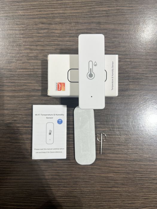 Wi-Fi датчик температури та вологості Tuya Smart