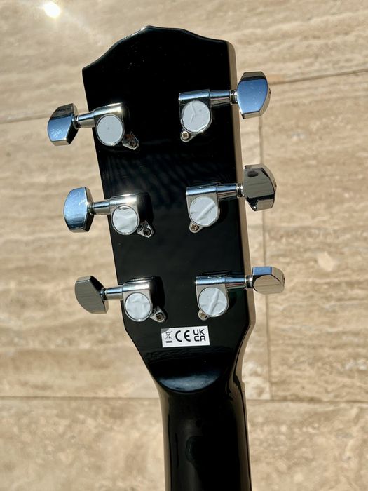 Гітара акустична Fender CD60 S BLK как новая Цельный топ