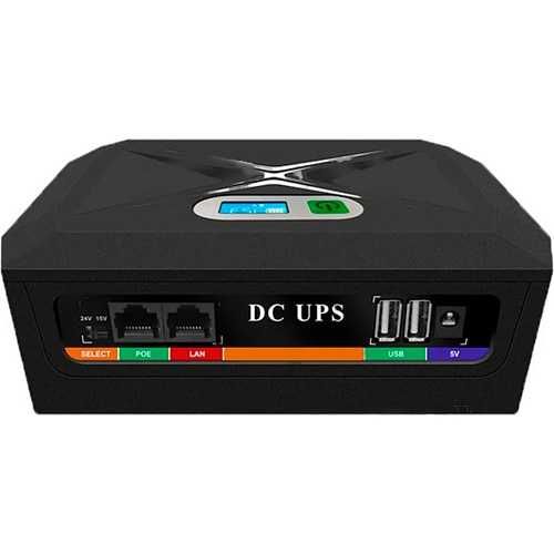 Внешний аккумулятор  для роутеров TTN DCP-100W 48000 mAh Black.