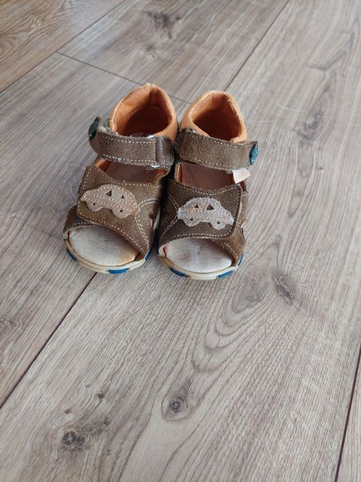 Sandałki chłopięce skórzane 20 Maciejka 13 cm