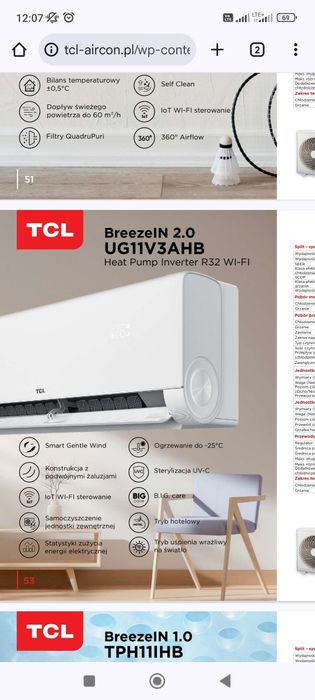 Klimatyzacja z montażem grzanie chłodzenie