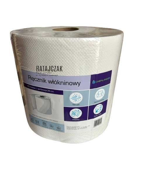 RĘCZNIK WŁÓKNINOWY 410 listków 25cm 1200g celuloza niepylący czyściwo