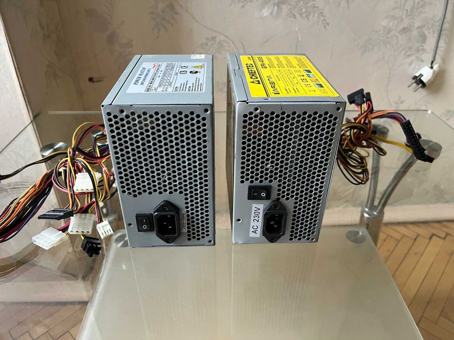 Блоки питания 350-400Вт.