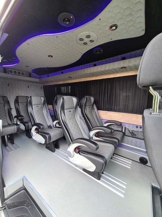 Переобладнання бусів ПІД КЛЮЧ (Vito, Sprinter, Crafter) Перетяжка, Обшивка, Тюнінг салона