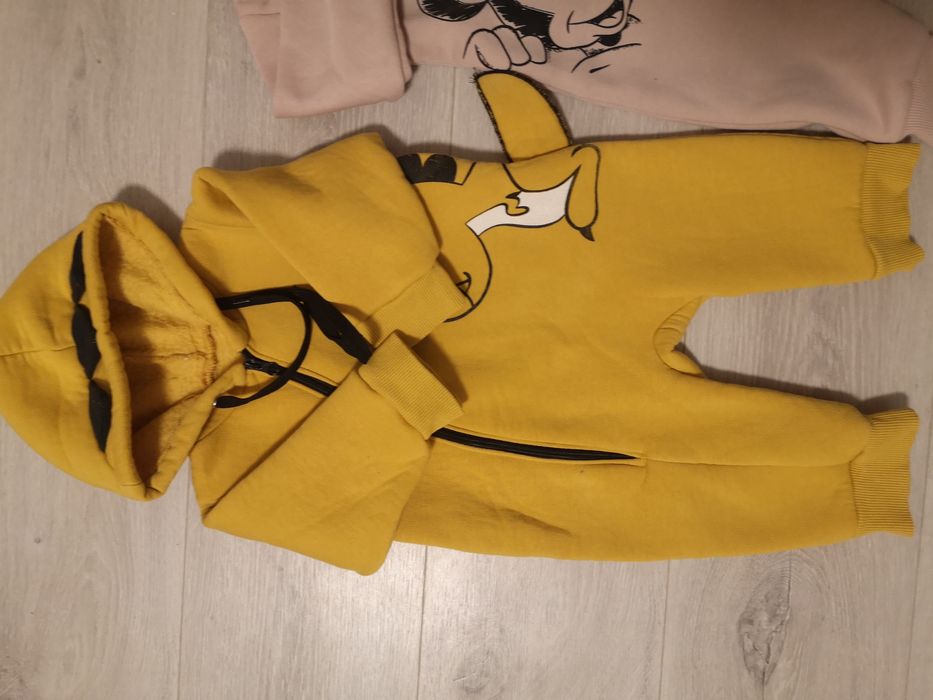 Флісові тепленькі ромпери 74 розмір