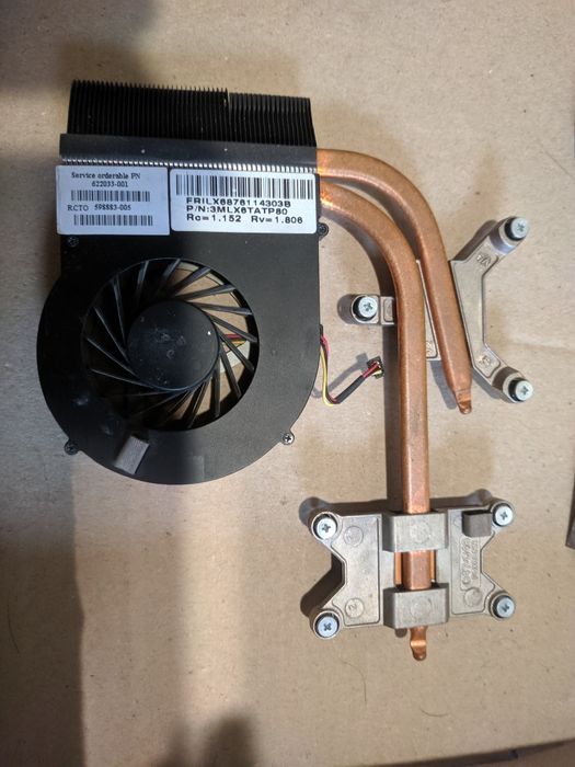 Системы охлаждения ноутбуков б/у