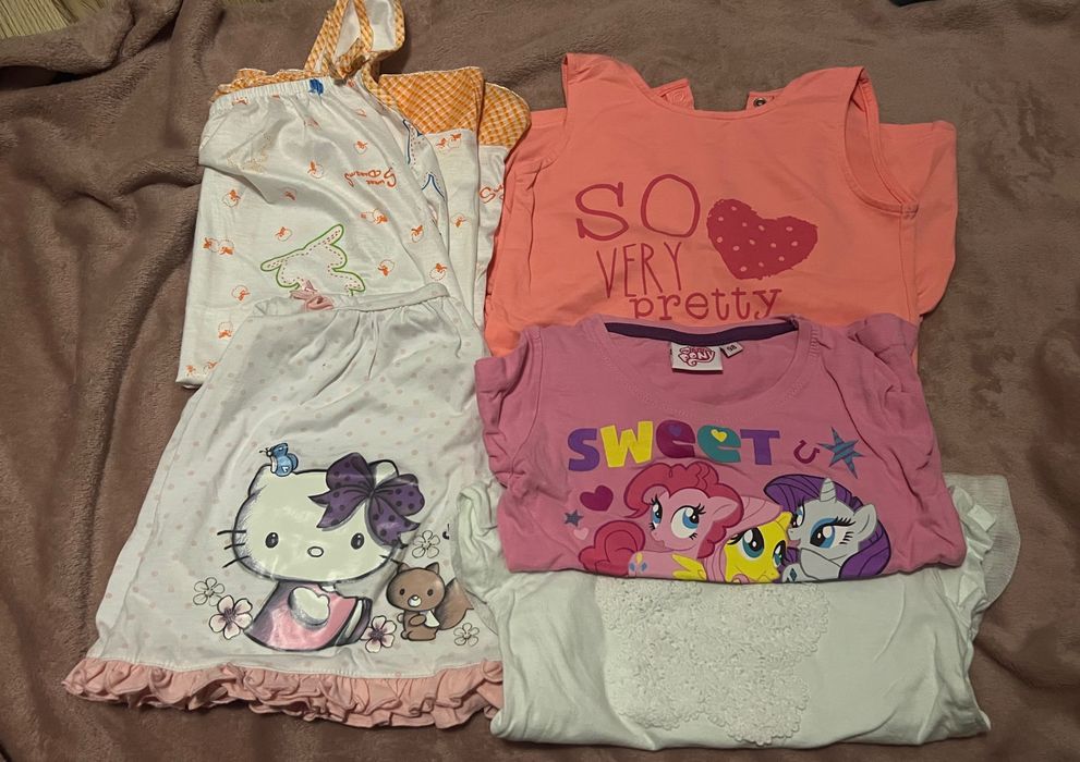 Ubranka dla dziewczynki 98/104