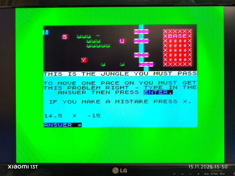 Gra Jungle Maths dla ZX Spectrum Sinclair BOX Bydgoszcz • OLX.pl