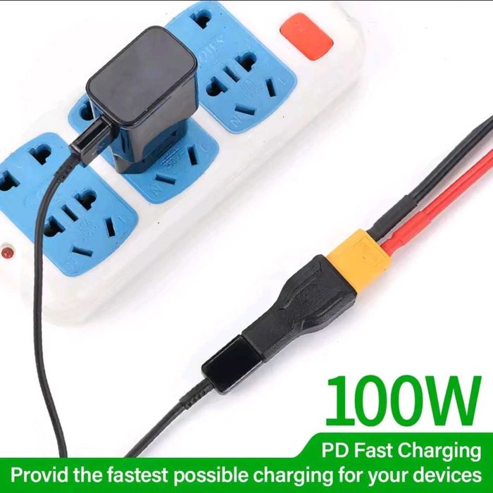 Кабель для зарядки USB-C - XT60, 140 Вт