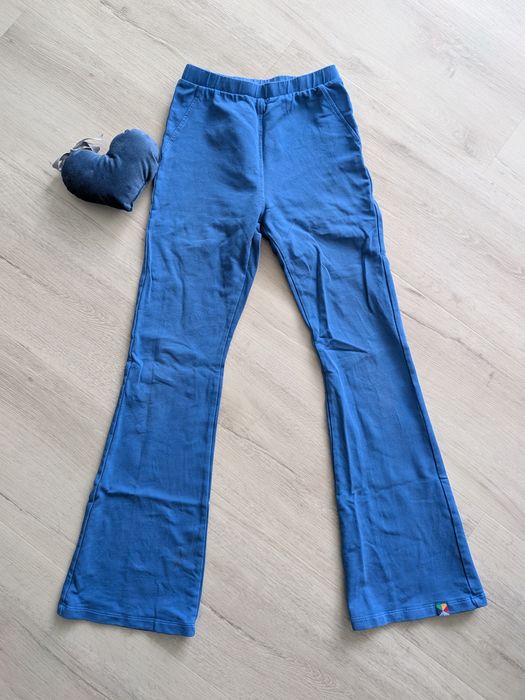 Spodnie dzwony dziewczęce 146/152 My Basic